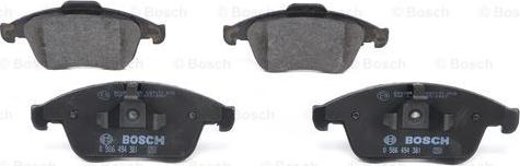 BOSCH 0 986 494 381 - Brake Pad Set, disc brake autospares.lv