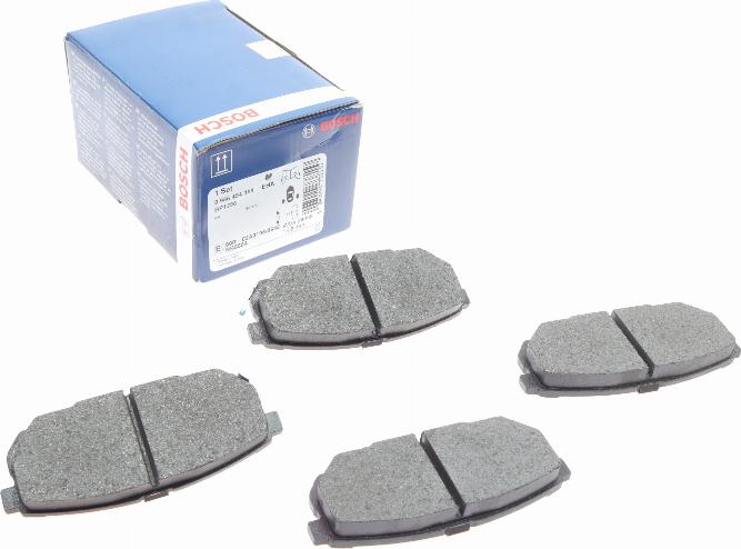 BOSCH 0 986 494 388 - Brake Pad Set, disc brake autospares.lv