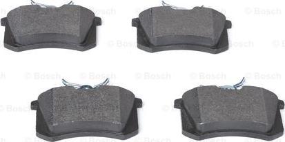 BOSCH 0 986 494 387 - Brake Pad Set, disc brake autospares.lv