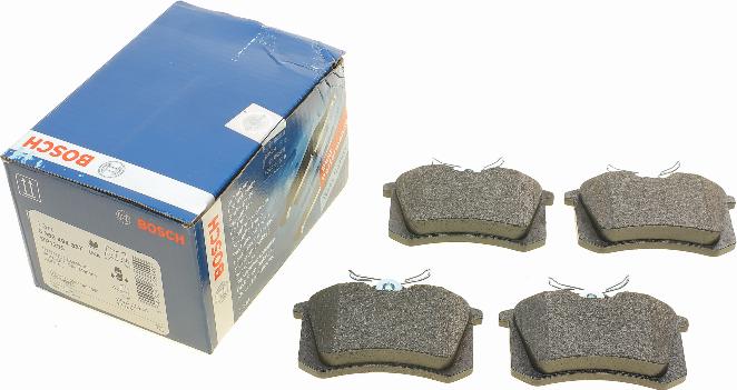 BOSCH 0 986 494 387 - Brake Pad Set, disc brake autospares.lv