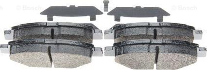 BOSCH 0 986 494 333 - Brake Pad Set, disc brake autospares.lv