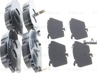 BOSCH 0 986 494 333 - Brake Pad Set, disc brake autospares.lv