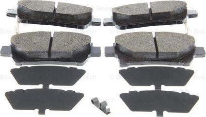 BOSCH 0 986 494 333 - Brake Pad Set, disc brake autospares.lv