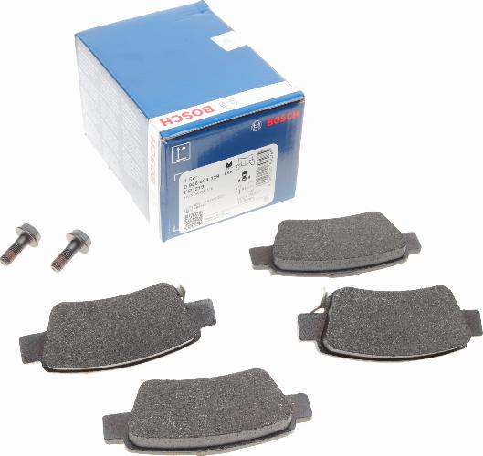 BOSCH 0 986 494 329 - Brake Pad Set, disc brake autospares.lv