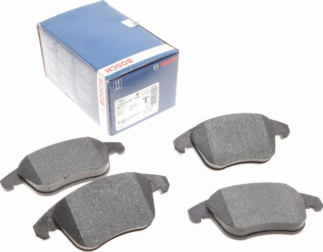 BOSCH 0 986 494 324 - Brake Pad Set, disc brake autospares.lv