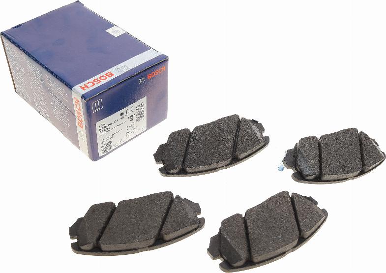 BOSCH 0 986 494 374 - Brake Pad Set, disc brake autospares.lv