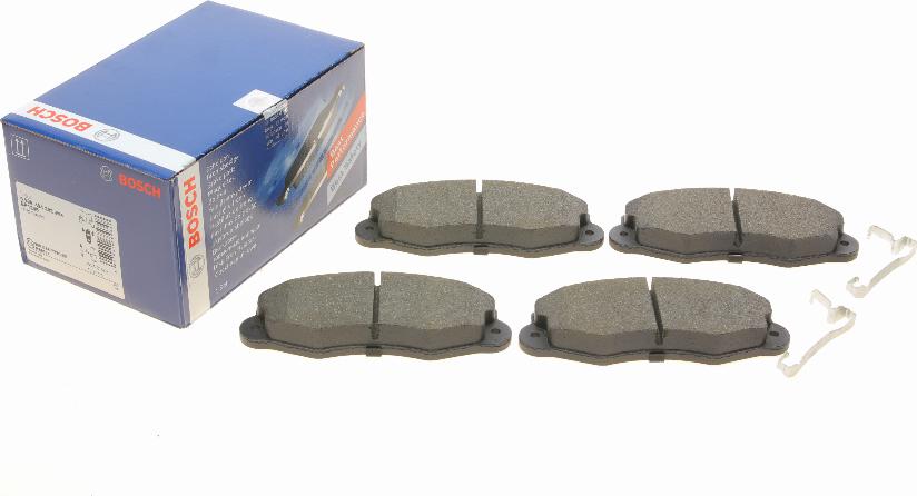 BOSCH 0 986 494 292 - Brake Pad Set, disc brake autospares.lv