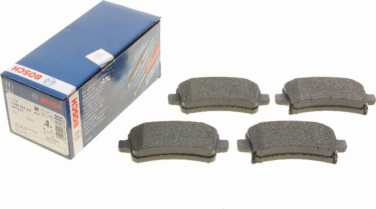 BOSCH 0 986 494 297 - Brake Pad Set, disc brake autospares.lv