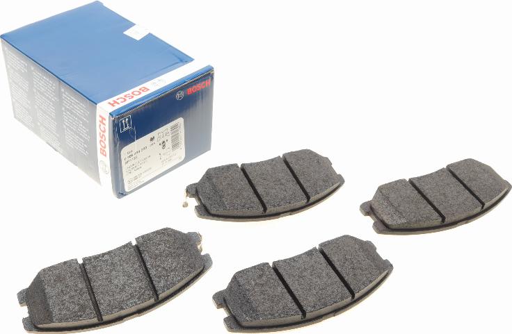 BOSCH 0 986 494 250 - Brake Pad Set, disc brake autospares.lv