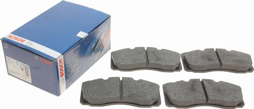 BOSCH 0 986 494 257 - Brake Pad Set, disc brake autospares.lv