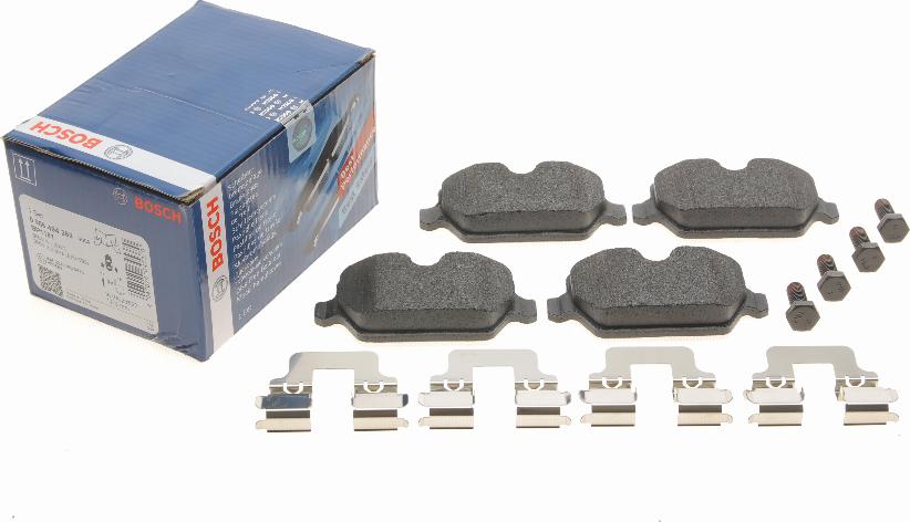 BOSCH 0 986 494 269 - Brake Pad Set, disc brake autospares.lv