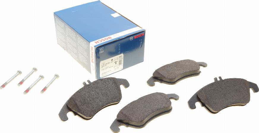 BOSCH 0 986 494 263 - Brake Pad Set, disc brake autospares.lv