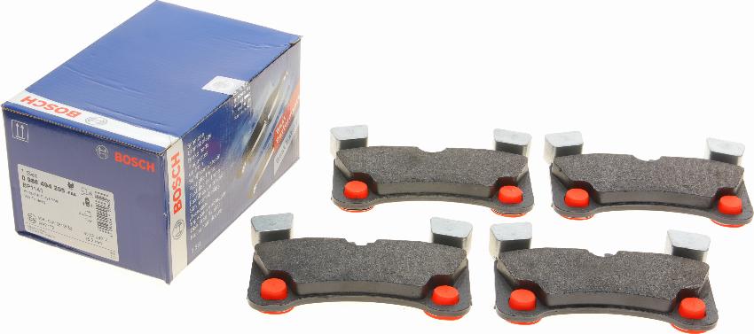 BOSCH 0 986 494 205 - Brake Pad Set, disc brake autospares.lv