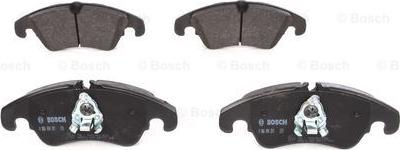 BOSCH 0 986 494 201 - Brake Pad Set, disc brake autospares.lv