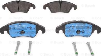 BOSCH 0 986 494 201 - Brake Pad Set, disc brake autospares.lv