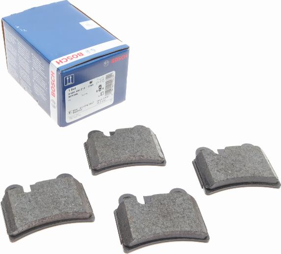 BOSCH 0 986 494 210 - Brake Pad Set, disc brake autospares.lv