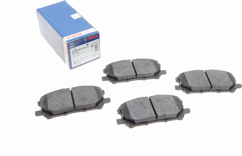 BOSCH 0 986 494 218 - Brake Pad Set, disc brake autospares.lv