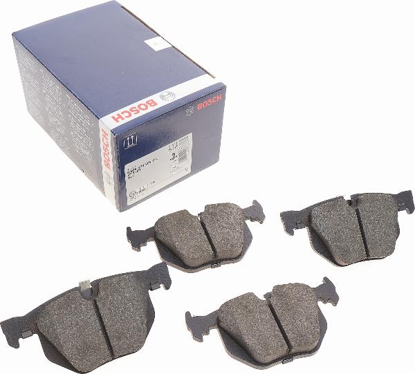 BOSCH 0 986 494 286 - Brake Pad Set, disc brake autospares.lv