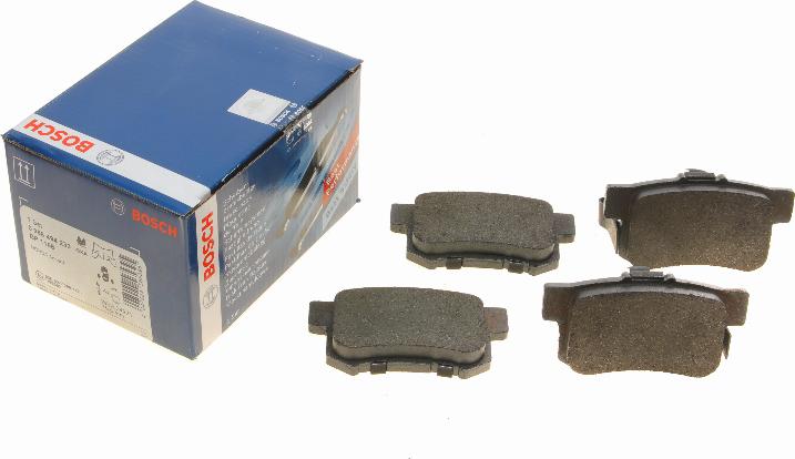 BOSCH 0 986 494 233 - Brake Pad Set, disc brake autospares.lv