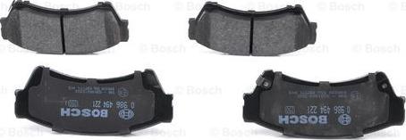 BOSCH 0 986 494 221 - Brake Pad Set, disc brake autospares.lv