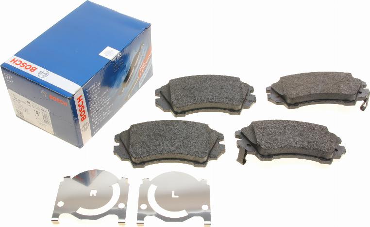 BOSCH 0 986 494 275 - Brake Pad Set, disc brake autospares.lv