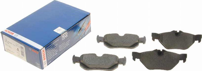 BOSCH 0 986 494 272 - Brake Pad Set, disc brake autospares.lv