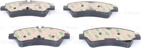 BOSCH 0 986 494 796 - Brake Pad Set, disc brake autospares.lv