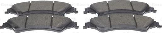 BOSCH 0 986 494 791 - Brake Pad Set, disc brake autospares.lv