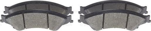 BOSCH 0 986 494 791 - Brake Pad Set, disc brake autospares.lv