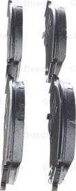 BOSCH 0 986 494 791 - Brake Pad Set, disc brake autospares.lv