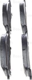 BOSCH 0 986 494 791 - Brake Pad Set, disc brake autospares.lv