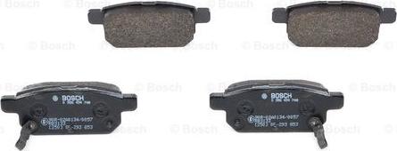 BOSCH 0 986 494 748 - Brake Pad Set, disc brake autospares.lv