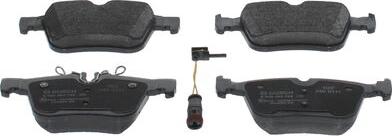 BOSCH 0 986 494 752 - Brake Pad Set, disc brake autospares.lv