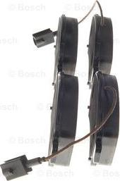 BOSCH 0 986 494 765 - Brake Pad Set, disc brake autospares.lv