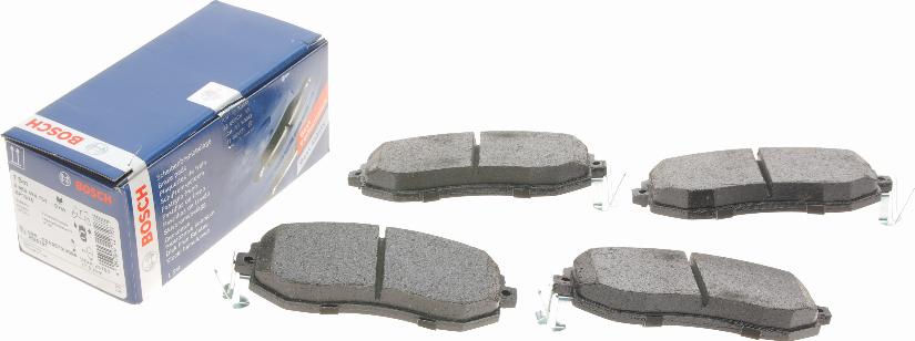 BOSCH 0 986 494 761 - Brake Pad Set, disc brake autospares.lv