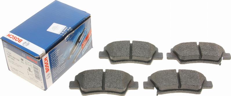 BOSCH 0 986 494 768 - Brake Pad Set, disc brake autospares.lv