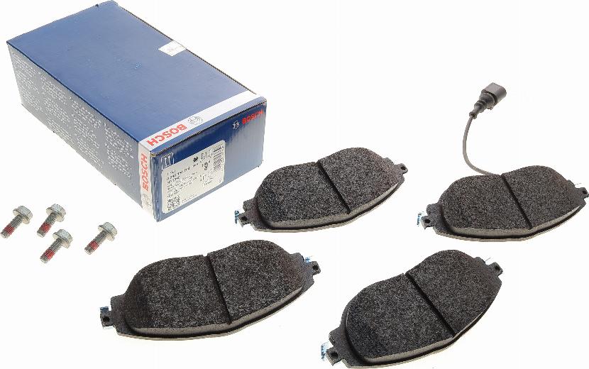 BOSCH 0 986 494 704 - Brake Pad Set, disc brake autospares.lv