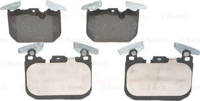 BOSCH 0 986 494 701 - Brake Pad Set, disc brake autospares.lv