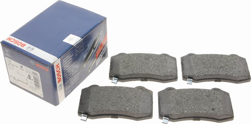 BOSCH 0 986 494 708 - Brake Pad Set, disc brake autospares.lv