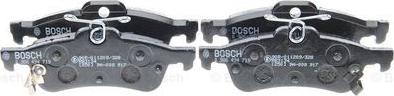 BOSCH 0 986 494 719 - Brake Pad Set, disc brake autospares.lv