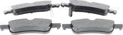 BOSCH 0 986 494 719 - Brake Pad Set, disc brake autospares.lv