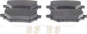 BOSCH 0 986 494 716 - Brake Pad Set, disc brake autospares.lv