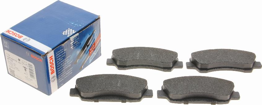 BOSCH 0 986 494 713 - Brake Pad Set, disc brake autospares.lv