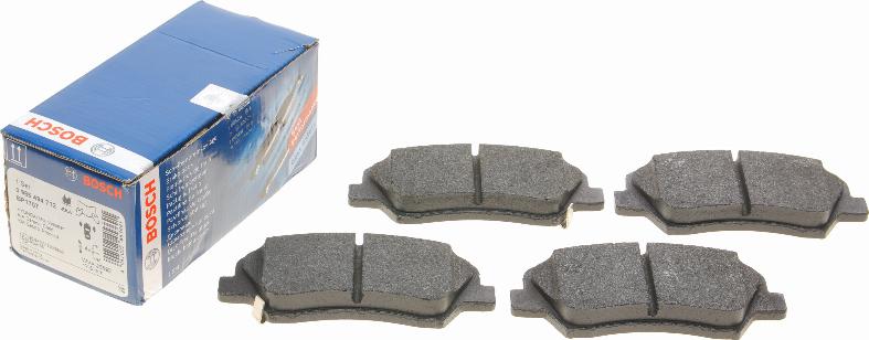 BOSCH 0 986 494 712 - Brake Pad Set, disc brake autospares.lv