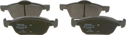 BOSCH 0 986 494 785 - Brake Pad Set, disc brake autospares.lv