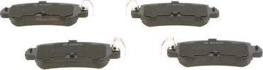 BOSCH 0 986 494 732 - Brake Pad Set, disc brake autospares.lv