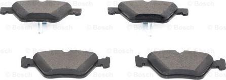 BOSCH 0 986 494 729 - Brake Pad Set, disc brake autospares.lv