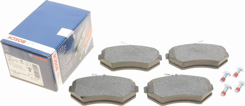 BOSCH 0 986 494 726 - Brake Pad Set, disc brake autospares.lv