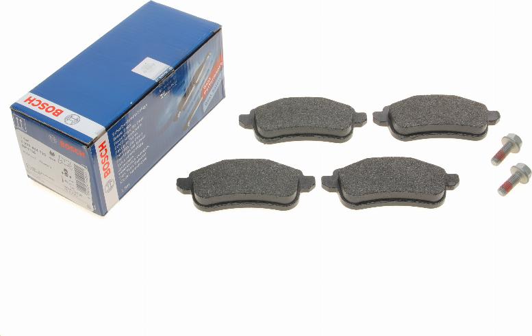 BOSCH 0 986 494 723 - Brake Pad Set, disc brake autospares.lv