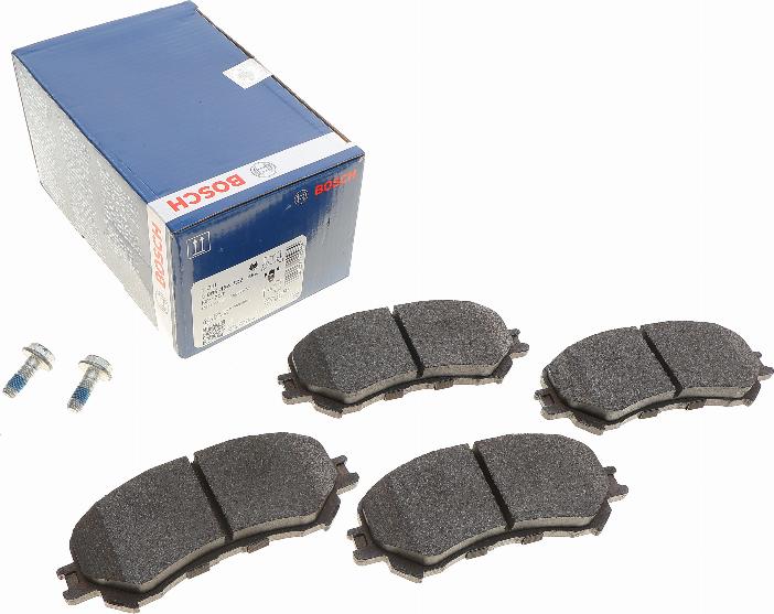 BOSCH 0 986 494 722 - Brake Pad Set, disc brake autospares.lv